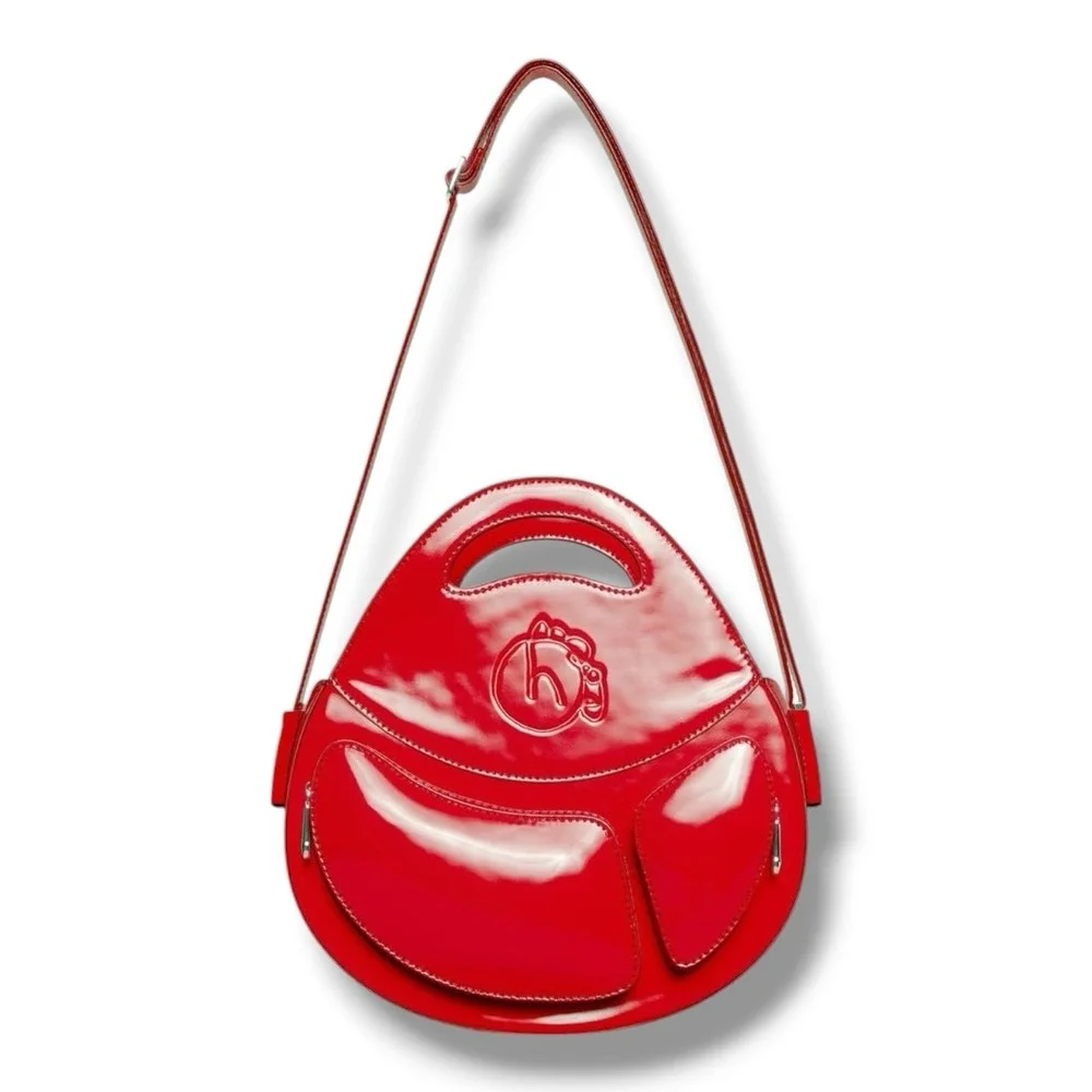 Homage Year Abundant Ova Manifestation Bag Romance Red Crossbody Shoulder Tote